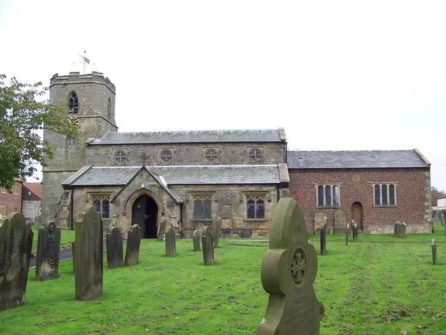 St Michael's Church, Bempton, East Riding of Yorkshire, England.Probably built by the monks of Bridlington Priory, this Norman structure was founded in c1120 on the site of an earlier church which had been destroyed by the forces of William 1st in 1070.