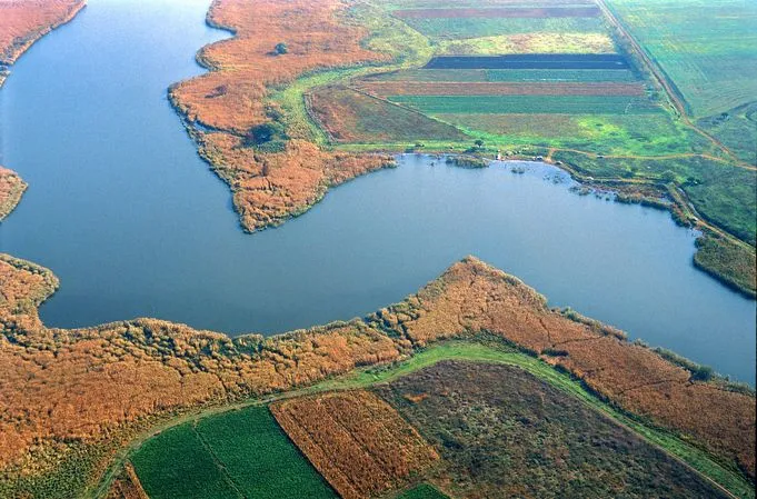 Shabla lakes on the Bulgarian Black Sea coast