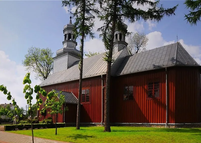 Sędzin - kościół parafialny pw. św. Mateusza, drewn., poł. XVIII w.