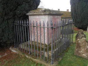 Frederick Addison Chest Tomb 15 Yards South Of Offham Church