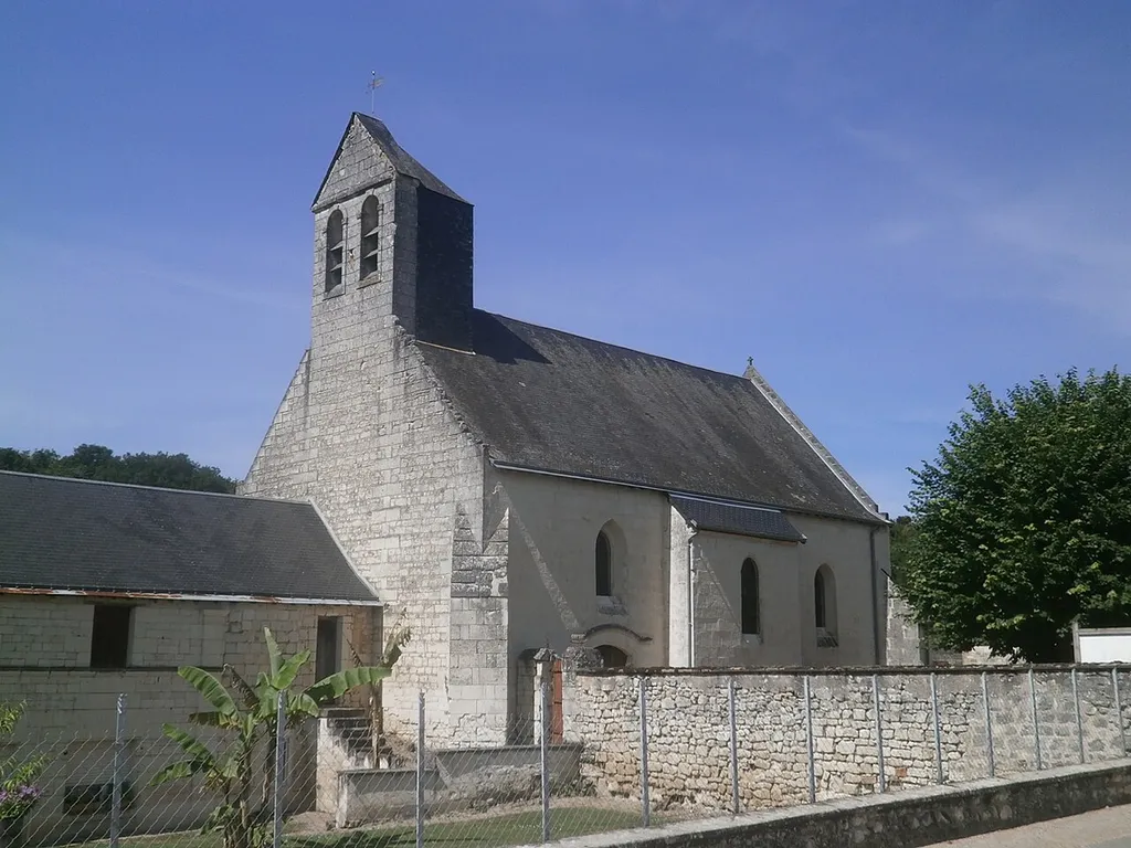 L'église de Couziers.