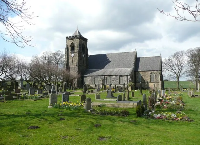Emmanuel Church, Huddersfield Road, Shelley Built in 1868. Designed by Henry Mallinson and William Swinden Barber, 1865-1869. In addition to church services, it is used for community events such as art exhibitions.