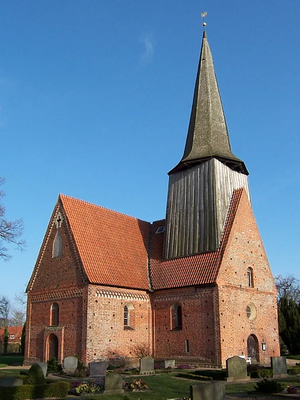 Kirche in Vietlübbe, Landkreis Nordwestmecklenburg