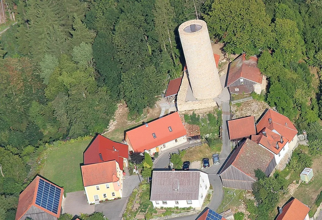 Burgturm, Thanstein, Landkreis Schwandorf, Oberpfalz, Bayern