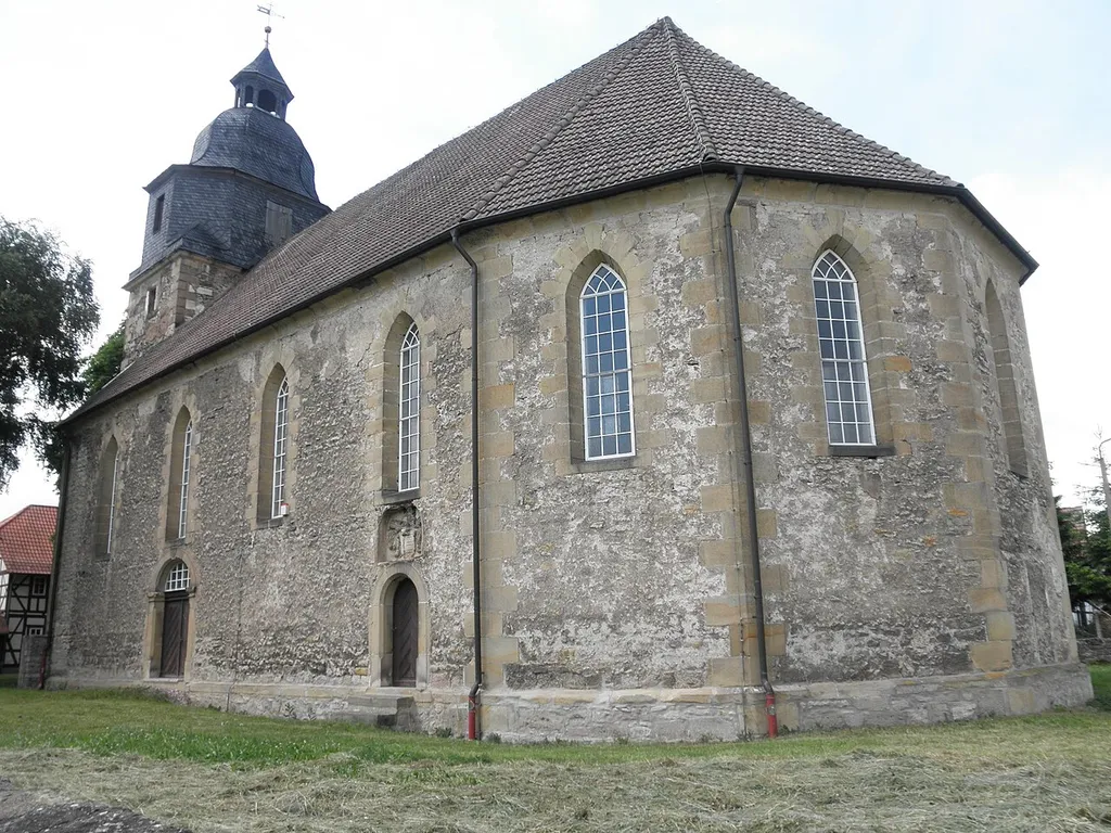 Church in Oesterbehringen, Thuringia
