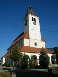 Sacred Heart church in Zagwiździe