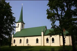Lutheran church in Bērzaune