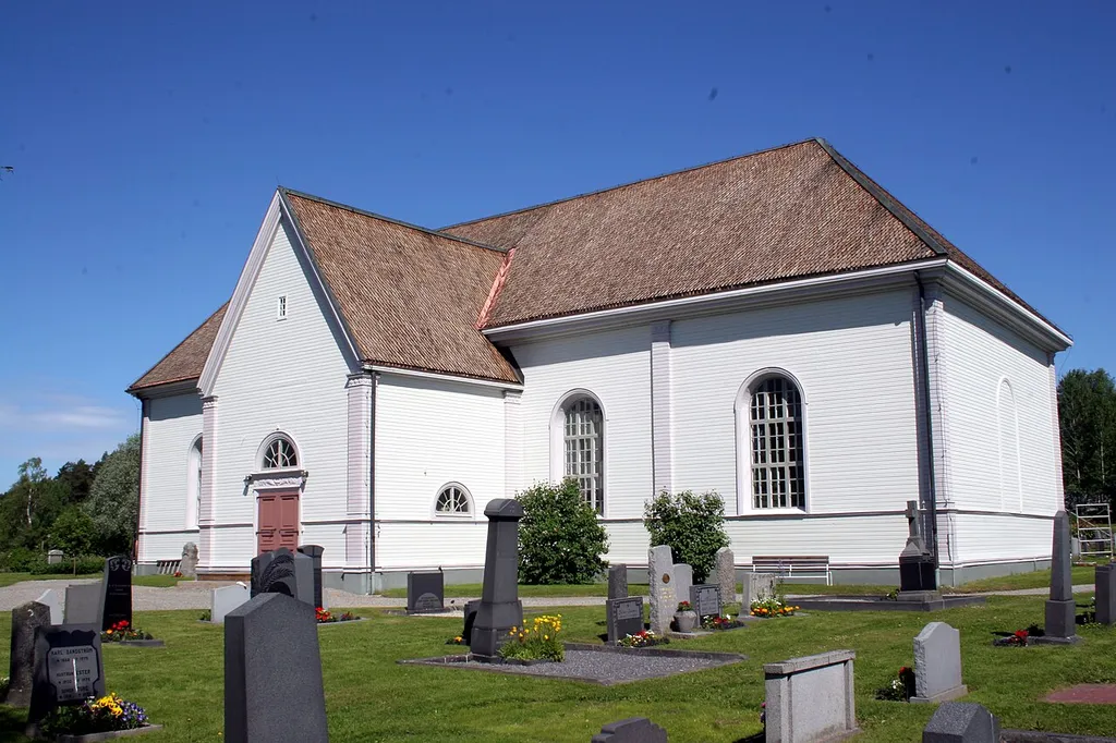 Vännäs kyrka, Vännäsby, Västerbotten, Sweden.