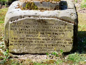 Former Cross Base In St Matthew's Churchyard