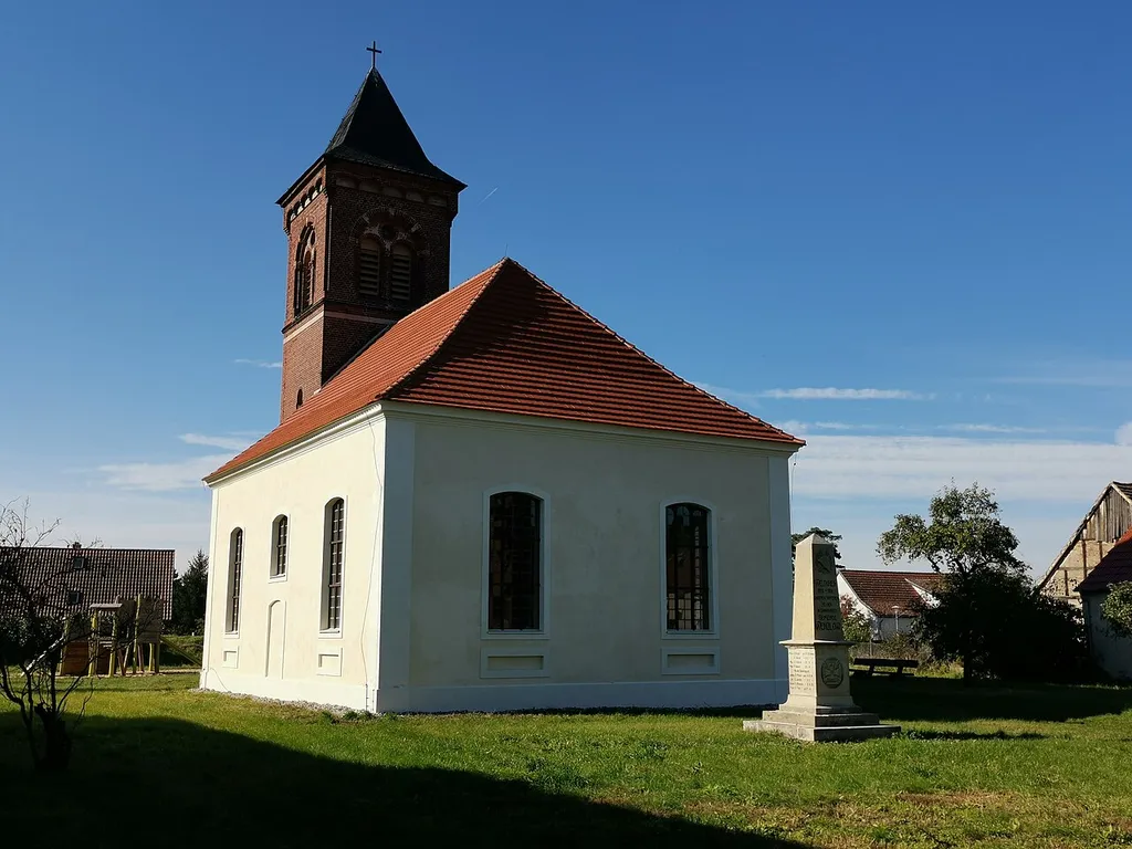 Denkmalgeschützte Dorfkirche in Wenzlow