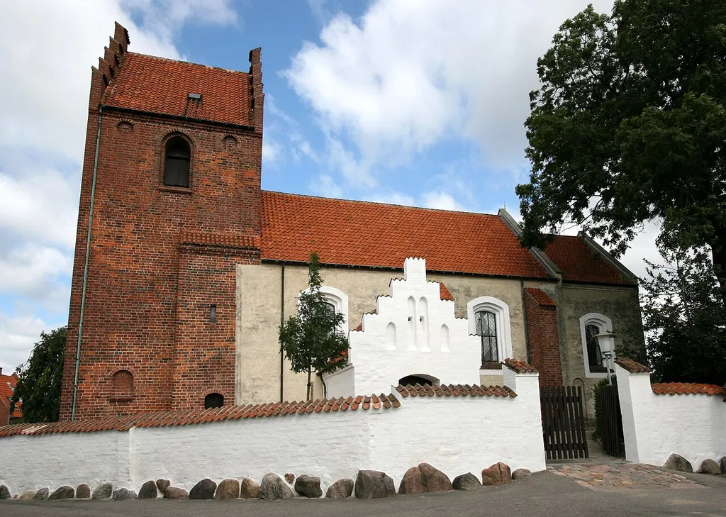 Sankt Jørgensbjerg Kirke in Roskilde, Denmark. Exterior