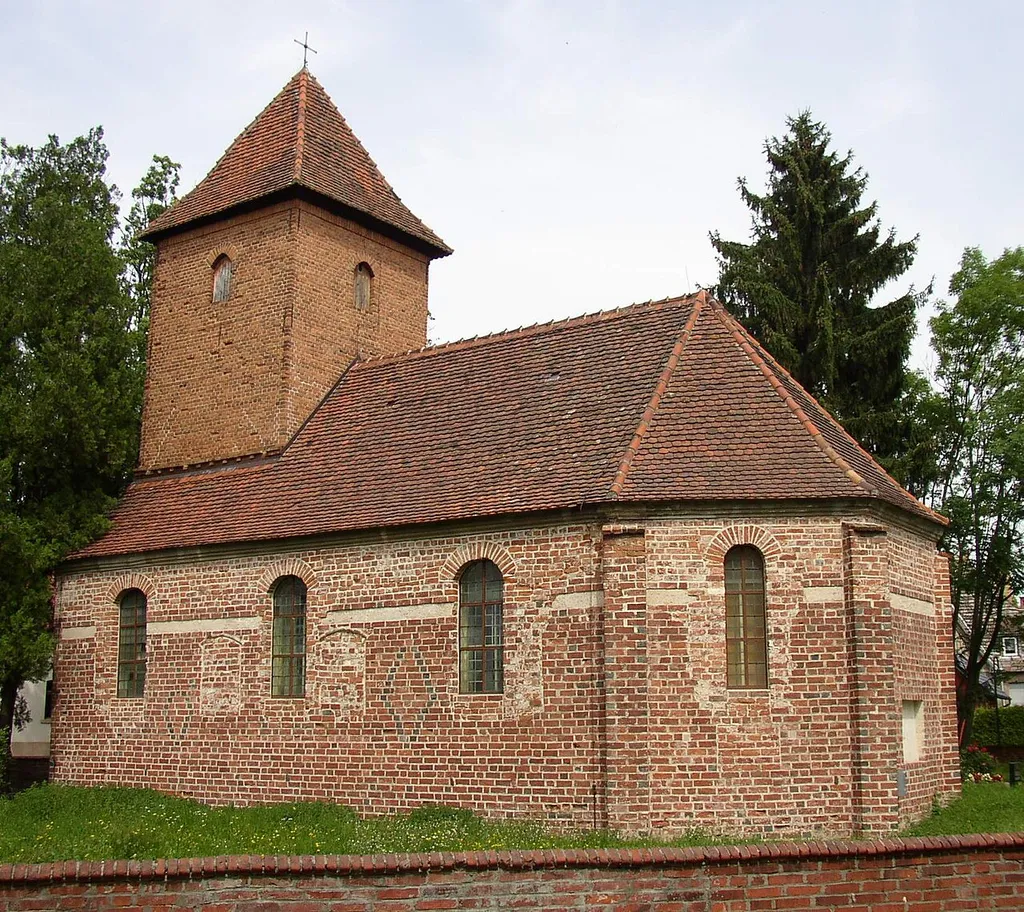 Church in Wust-Briest in Saxony-Anhalt, Germany