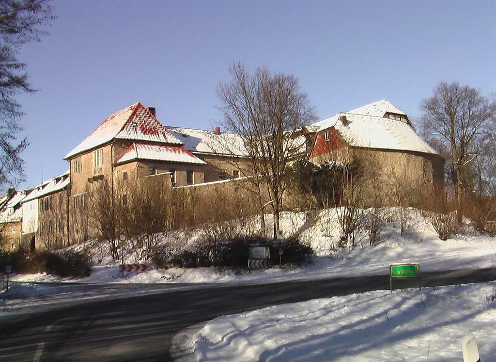 Außenansicht Burg Sternberg von Südwesten