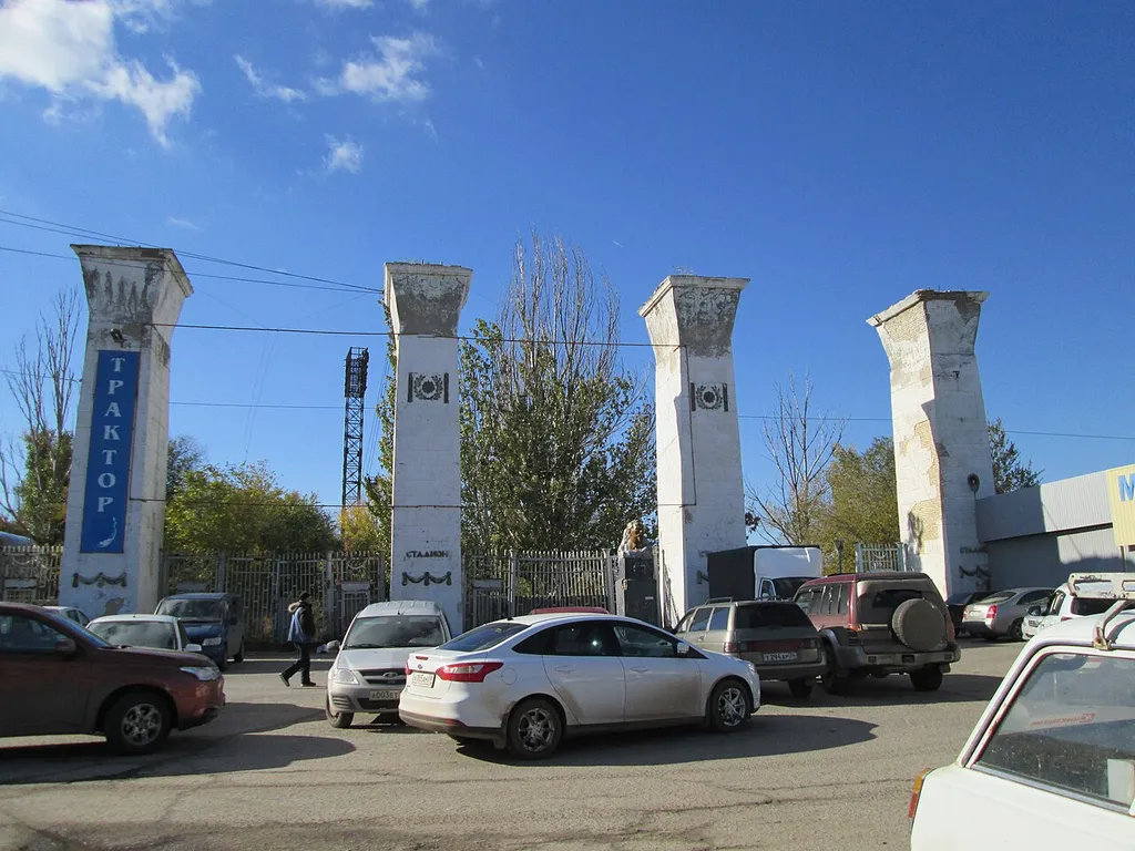 Entrance of Traktor Stadium, Volgograd