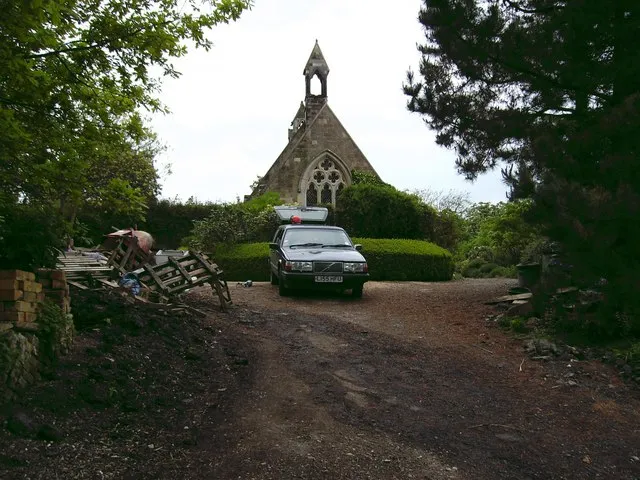 Converted St. Helen's Church, North Ormsby From the east, conversion work is still in progress but a lot has already been completed.