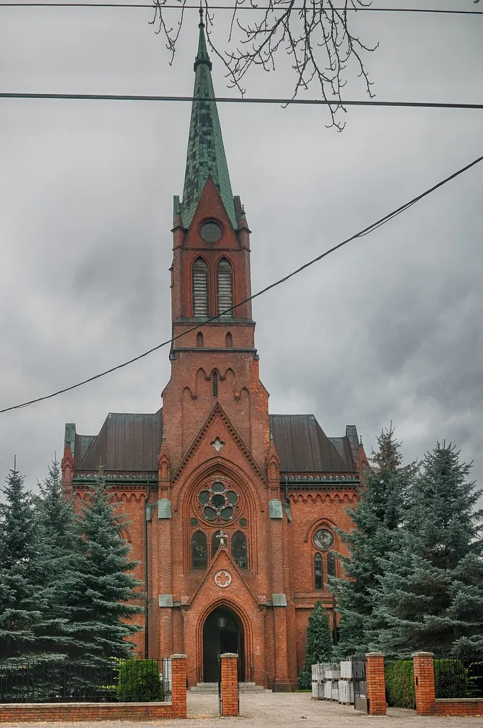 Żyrardów, ul. Żeromskiego 7 - kościół ewangelicki, 2 poł. XIX w. (zabytek nr 1262 z 22.05.1975)