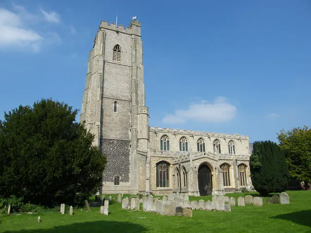 St Mary's parish church, Mildenhall, Suffolk, England