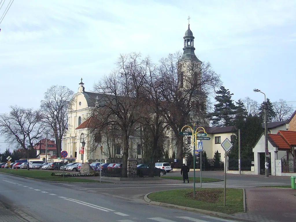 church in Stare Babice, Poland