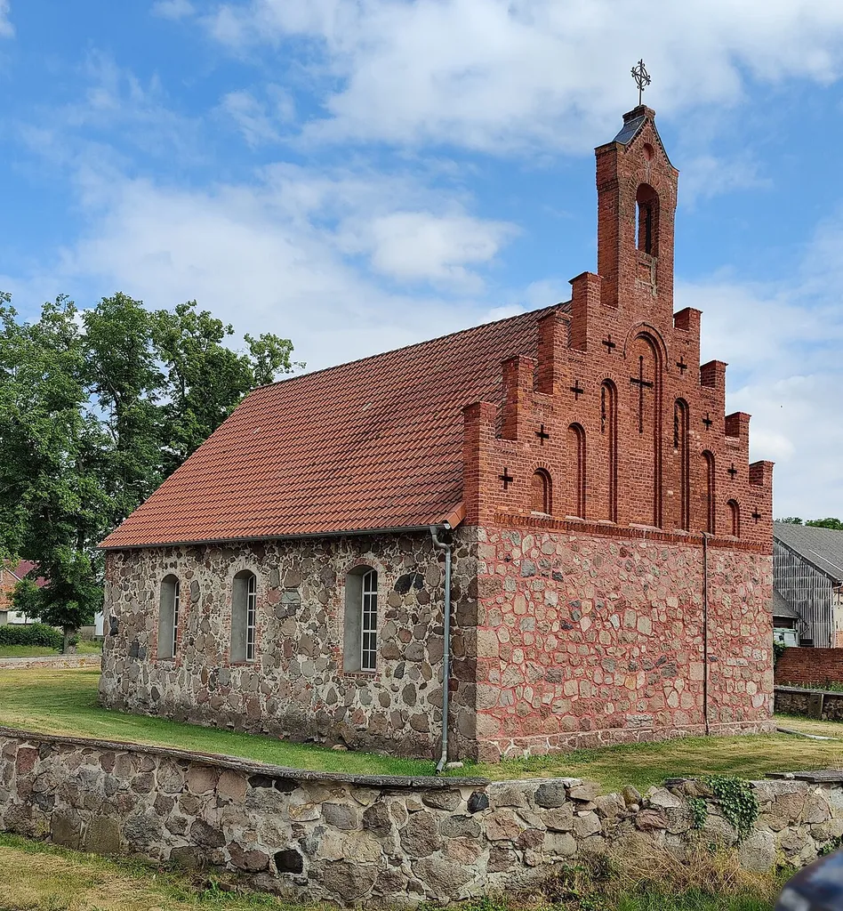Dorfkirche Püggen, Gemeinde Kuhfelde, Altmarkkreis Salzwedel, Sachsen-Anhalt, Deutschland