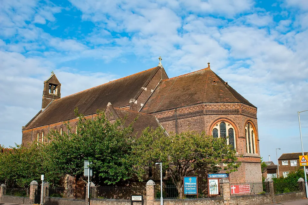 Church Of St Matthew .mw-parser-output .messagebox{margin:4px 0;width:auto;border-collapse:collapse;border:2px solid var(--border-color-progressive,#6485d1);background-color:var(--background-color-neutral-subtle,#fbfcff);color:var(--color-base,#202122);box-sizing:border-box;border-inline-start-width:8px}.mw-parser-output .messagebox.mbox-small{font-size:88%;line-height:1.25em}.mw-parser-output .mbox-warning,.mw-parser-output .mbox-speedy{border:2px solid var(--border-color-error,#b22222);background:var(--background-color-error-subtle,#ffdbdb);border-inline-start-width:8px}.mw-parser-output .mbox-serious,.mw-parser-output .mbox-delete,.mw-parser-output .mbox-stop{border:2px solid var(--border-color-error,#b22222);border-inline-start-width:8px}.mw-parser-output .mbox-issue,.mw-parser-output .mbox-content{border:2px solid #f28500;background:var(--background-color-warning-subtle,#ffe);border-inline-start-width:8px}.mw-parser-output .mbox-query,.mw-parser-output .mbox-style{border:2px solid #f4c430;background:var(--background-color-warning-subtle,#ffe);border-inline-start-width:8px}.mw-parser-output .mbox-shit{border:2px solid #960;border-inline-start-width:8px}.mw-parser-output .mbox-license{border:2px solid #88a;border-inline-start-width:initial}.mw-parser-output .mbox-legal{border:2px solid var(--border-color-notice,#666);background:var(--background-color-base,#fff);border-inline-start-width:8px}.mw-parser-output .mbox-honor{border:2px solid #ca3;background:var(--background-color-warning-subtle,#fcf4db);border-inline-start-width:8px}.mw-parser-output .mbox-growth{border:2px solid #8d4;background:var(--background-color-success-subtle,#d5fdf4);border-inline-start-width:8px}.mw-parser-output .mbox-move{border:2px solid #93c;border-inline-start-width:8px}.mw-parser-output .mbox-protection,.mw-parser-output .mbox-message{border:2px solid var(--border-color-base,#aaa);border-inline-start-width:8px}.mw-parser-output .messagebox .mbox-text{border:none;padding:0.25em 0.9em;wid