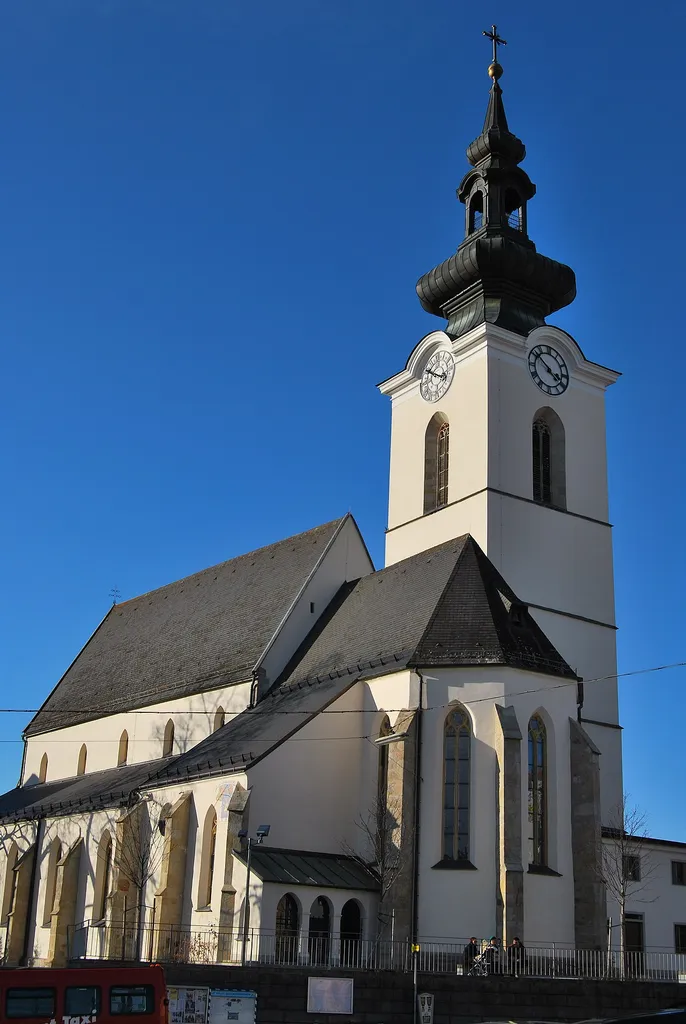 The catholic church in Gallneukirchen.