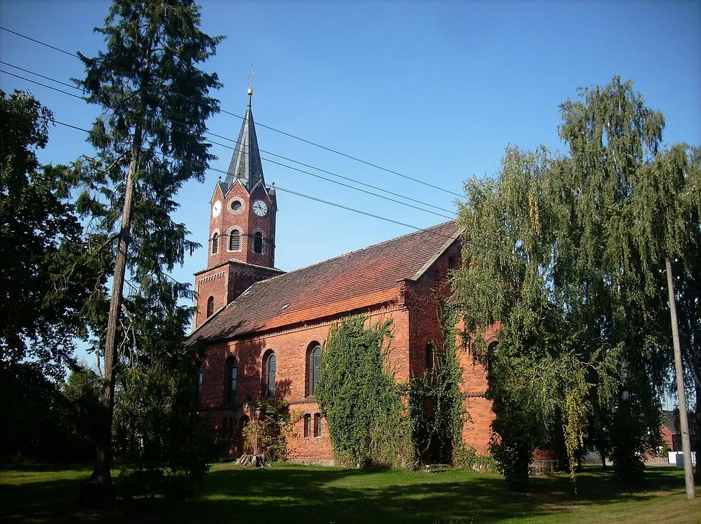 Church of the village of Buckau (Herzberg/Elster, Elbe-Elster district, Brandenburg)