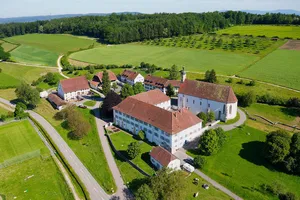 Former Cistercian convent with church, convent building and convent barn