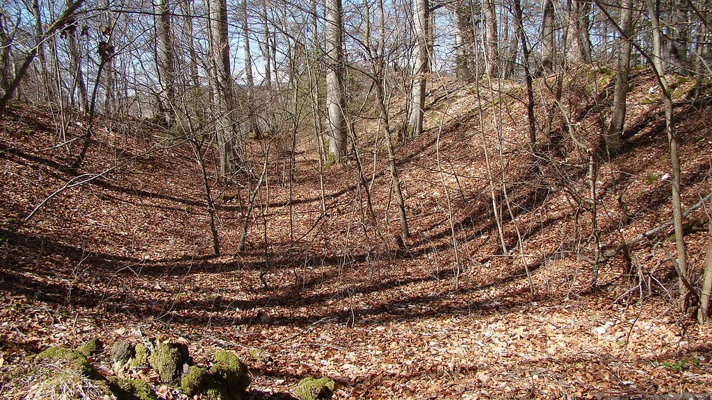 Wallgraben an der Südseite