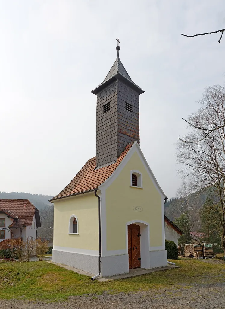 Church in Blumau-Landsee, Municipality Markt Sankt Martin, Burgenland, Austria