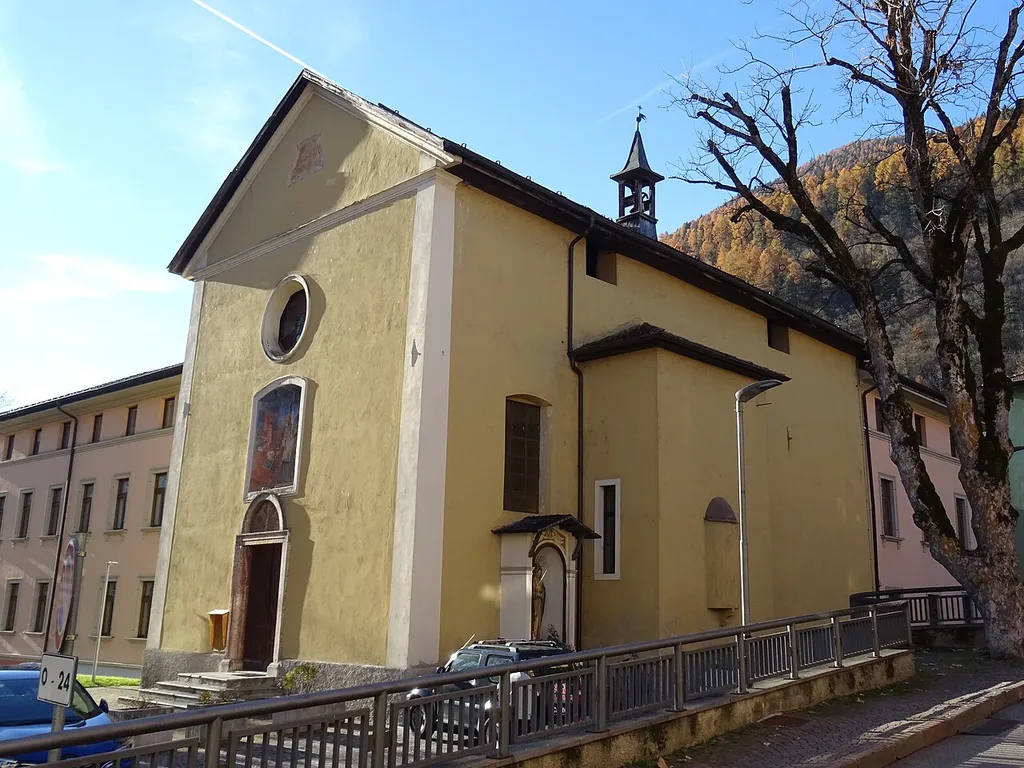 Malé (Trentino, Italy), Saint Aloysius Gonzaga church