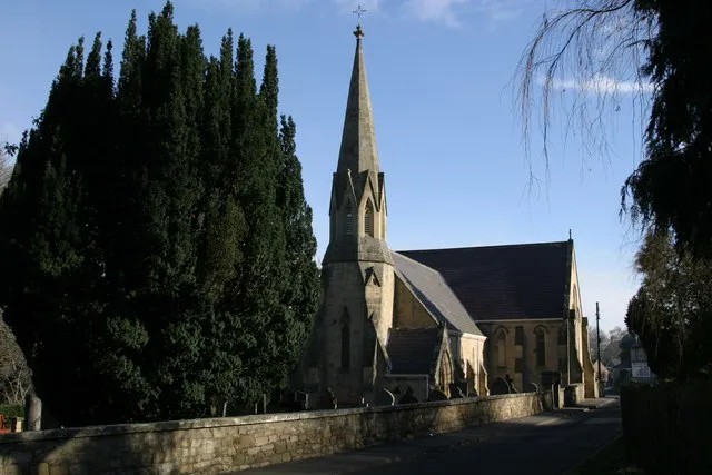 St James' parish church, Riding Mill, Northumberland, seen from the southwest