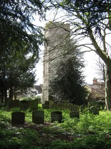 Remains of the church and churchyard of St Mary Magdalen