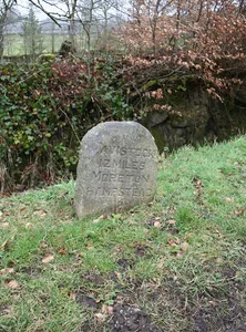 Milestone, St Gabriel's Church, 80m NE of church, opp. Beechwood