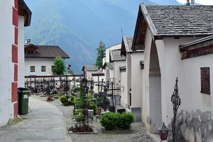 church yard Umhausen
