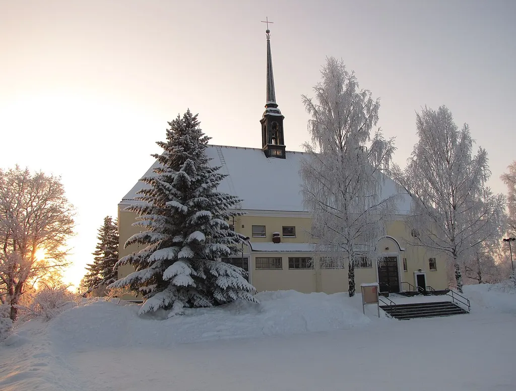 Tainionkoski church in Imatra.