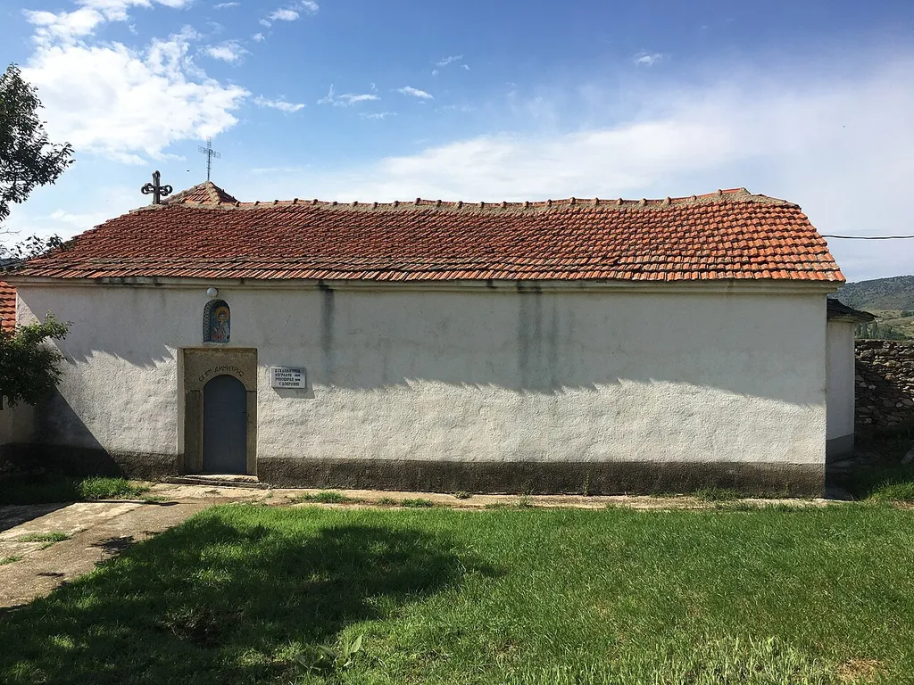 St. Demetrius Church in the village of Dobroveni