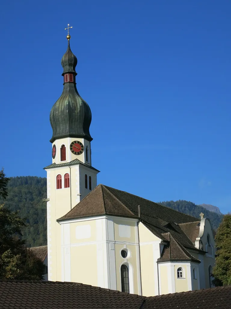 Kirche Mels SG, Schweiz