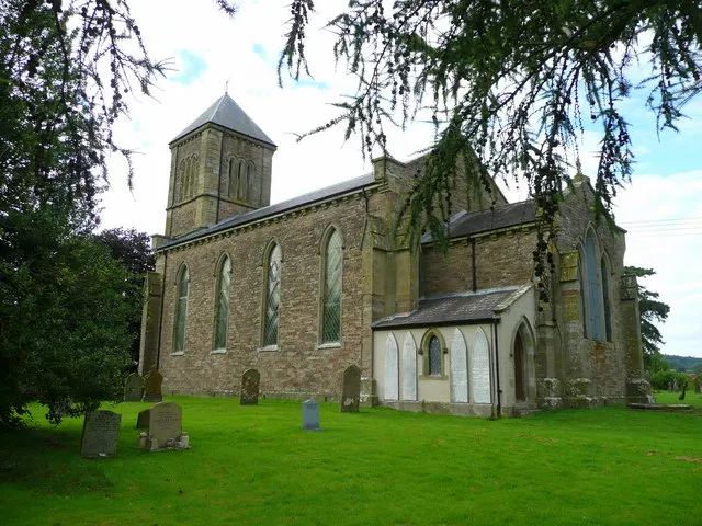 Parish church of St Mary and St Thomas Becket Church, Much Birch, Herefordshire, seen from the southeast
