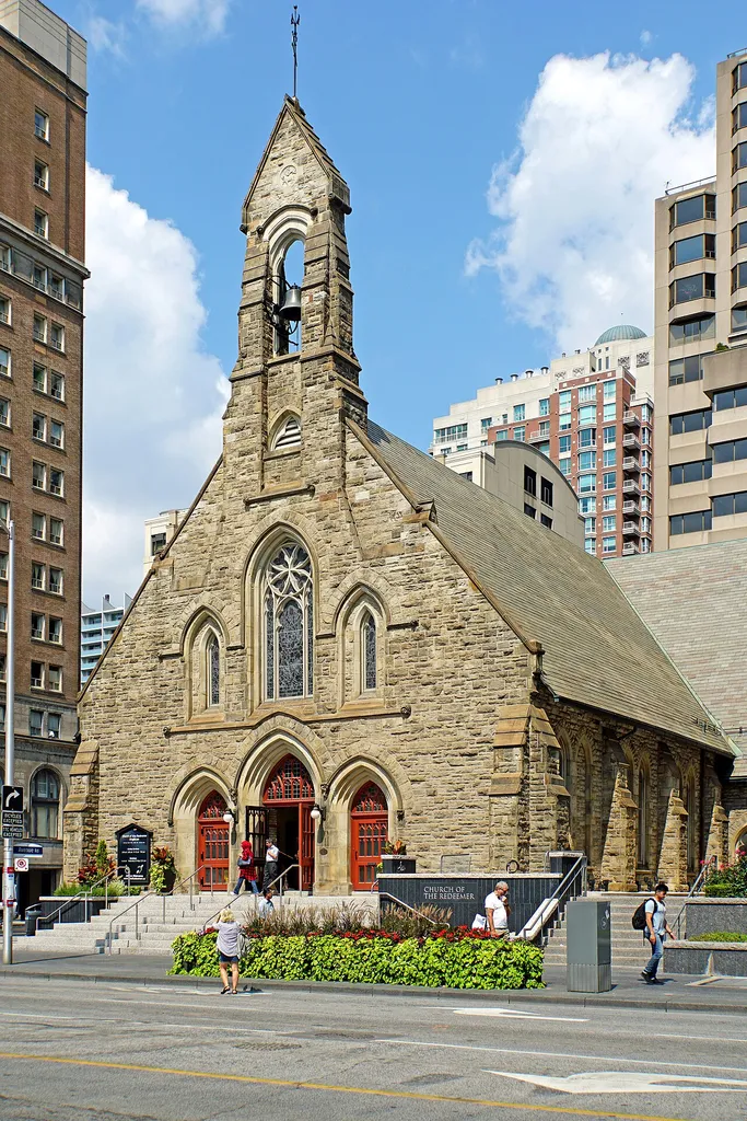 Church of the Redeemer, founded in 1871 is a Anglican church in downtown Toronto.
