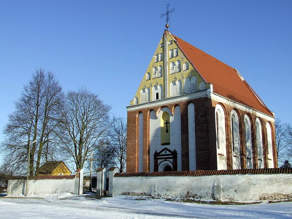 Šv. Onos church, Skaruliai, Lithuania.