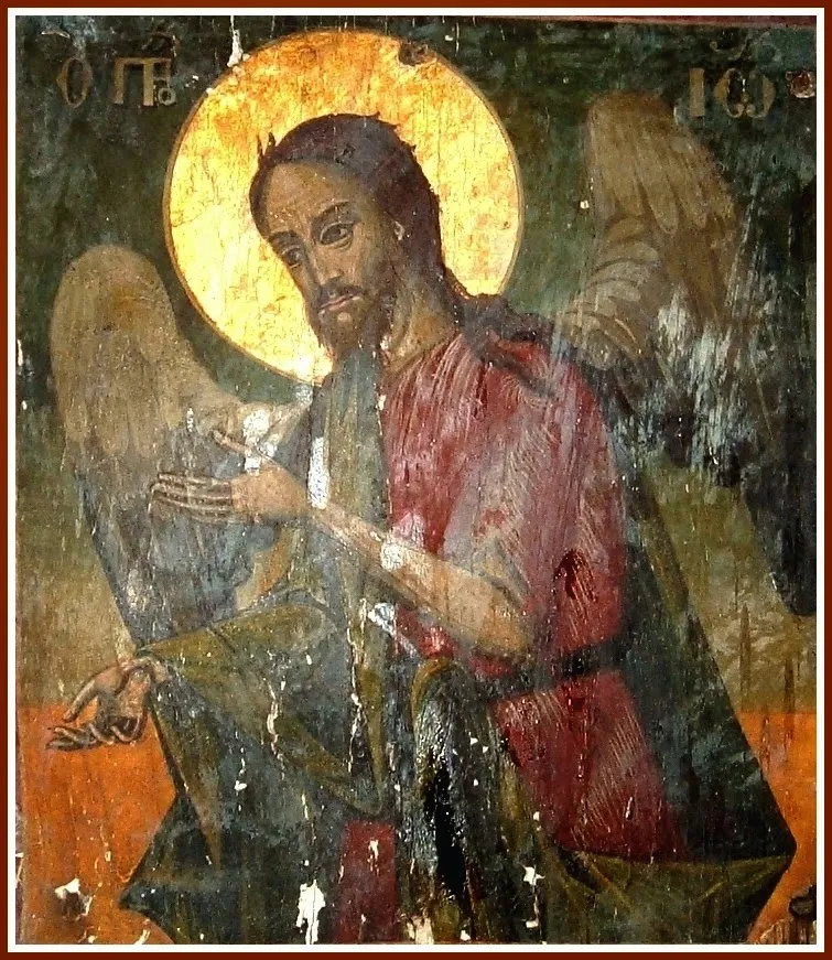 Saint John the Baptist Icon Yannochori (Yanoveni) Church