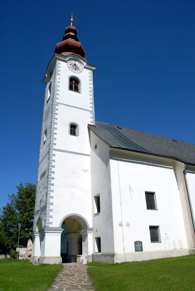 Parish church Saint Zeno in the village Kappel, community Ferlach, district Klagenfurt-Land, Carinthia, Austria