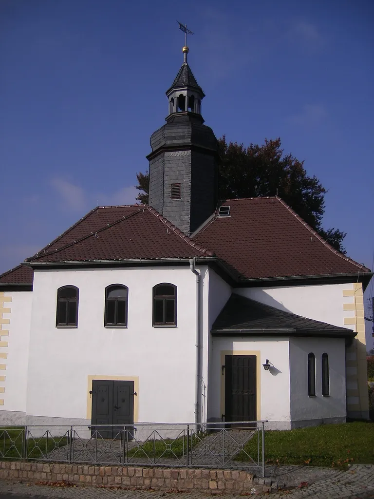 The church in Sommeritz near Schmölln/Thuringia in Germany