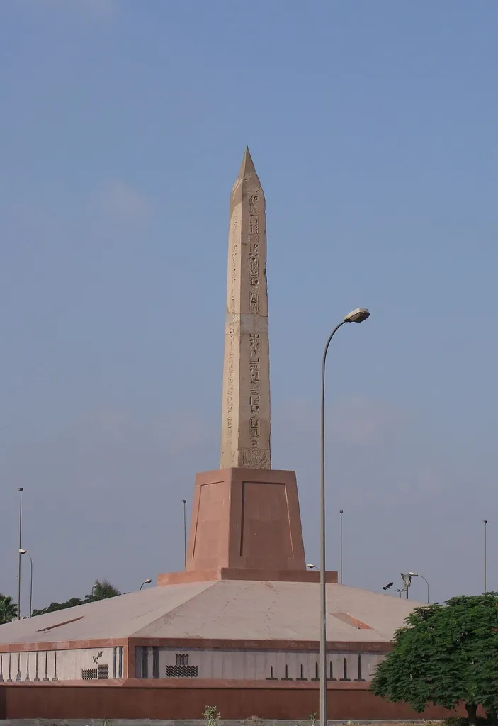 Cairo Airport obelisk
