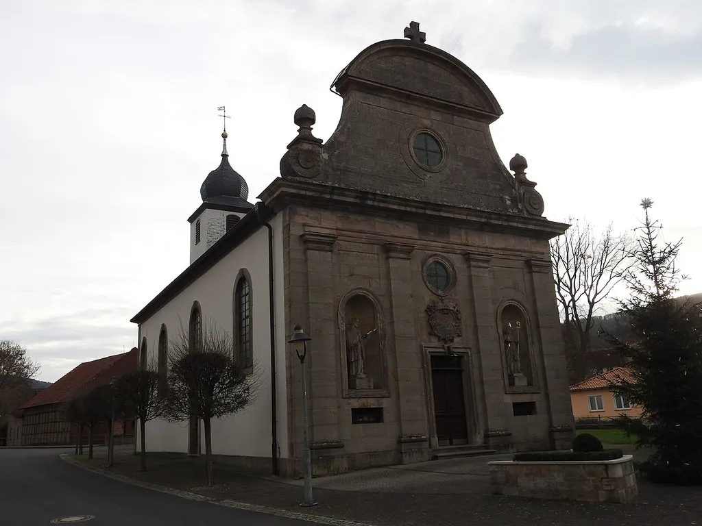 Katholische Heiligste Dreifaltigkeit Kirche in Kranlucken, Thüringen