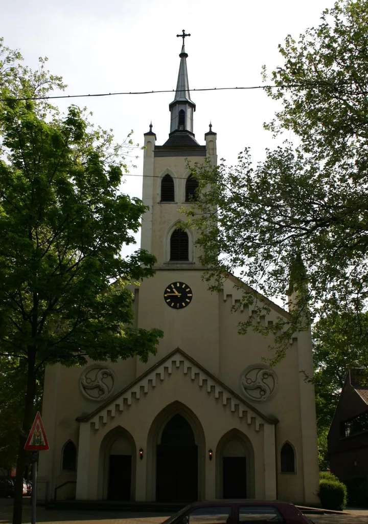 Friedenskirche, a Protestant Church in Oberhausen-Sterkrade (Germany)