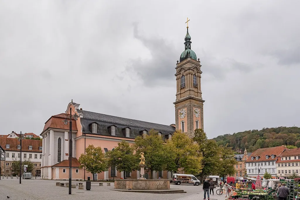 Eisenach, Georgenkirche von Norden
