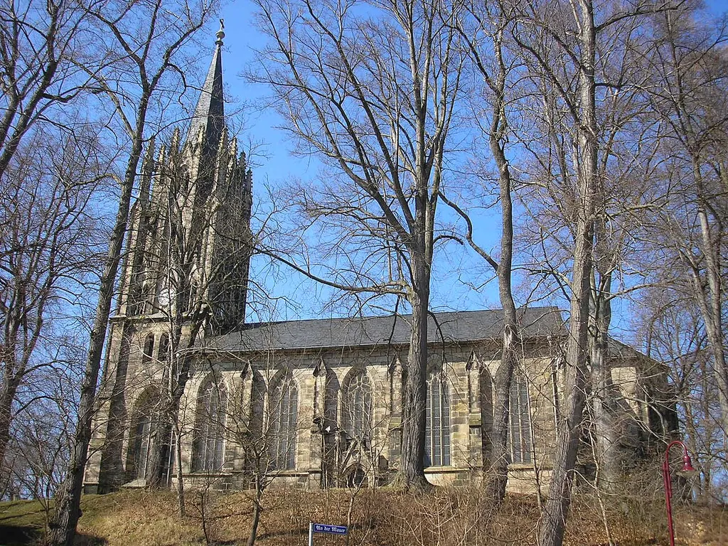 Die Stadtkirche von Königsee (Thüringen).