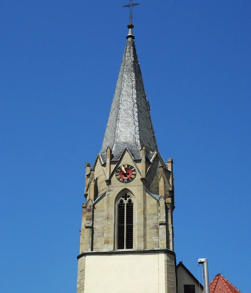 Turm der Evangelischen Johanneskirche Rutesheim