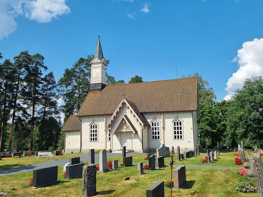 This is a photo of a monument in Finland identified by the ID 'Q30510085' (Q30510085) - RKY: 300
